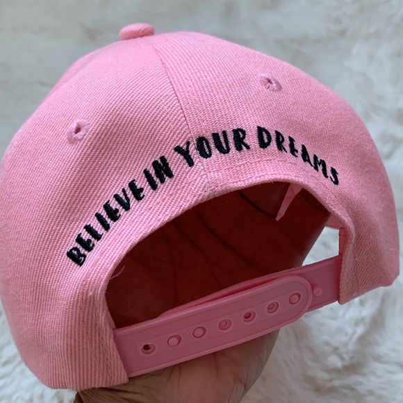 Urban Kids, pink baseball cap with unicorn, embroidered "Believe in your dreams" - Picture 5 of 7